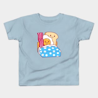 Breakfast In Bed Kids T-Shirt